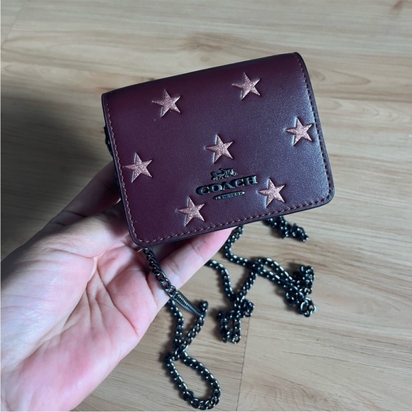Coach Mini Wallet With Chain - Picture 9 of 11